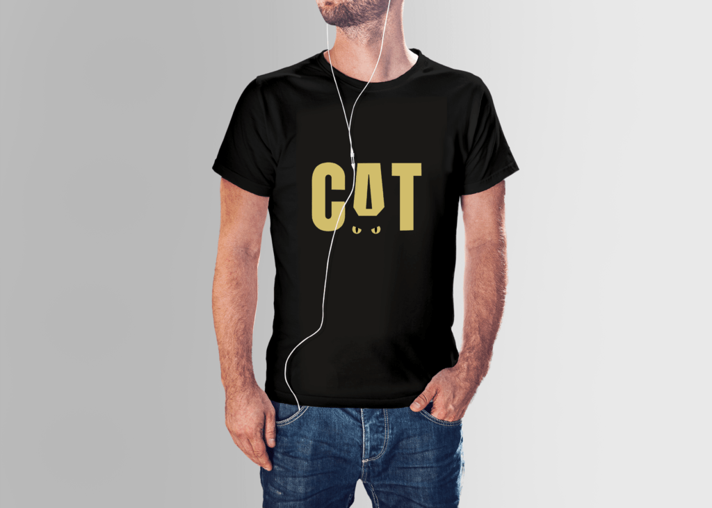 Cat & Ribbon T-Shirt