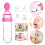 Silicon Baby Spoon Feeder Bottle - Image 2