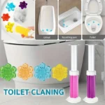 1pc Toilet Flower Fragrance Bathroom Deodorizer, Bowl Cleaner Toilet Wand Refills, Cleaning Supplies, Toilet Cleaning Tools