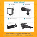 PLOKAMA PK-771 Video Recording Kit for Video Shooting for Any Mobile Phone or Digital Camera - Image 5