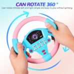 Kids Simulation Steering Wheel Toy – Interactive Driving Adventure for Little Drivers