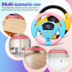 Kids Simulation Steering Wheel Toy – Interactive Driving Adventure for Little Drivers - Image 2