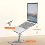 ASPOR A703 Adjustable Metal Laptop Stand - Image 4