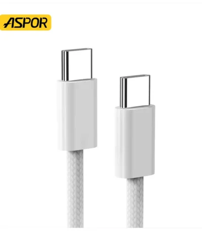 ASPOR A011 100W Fast Charging Type-C to Type-C Data Cable